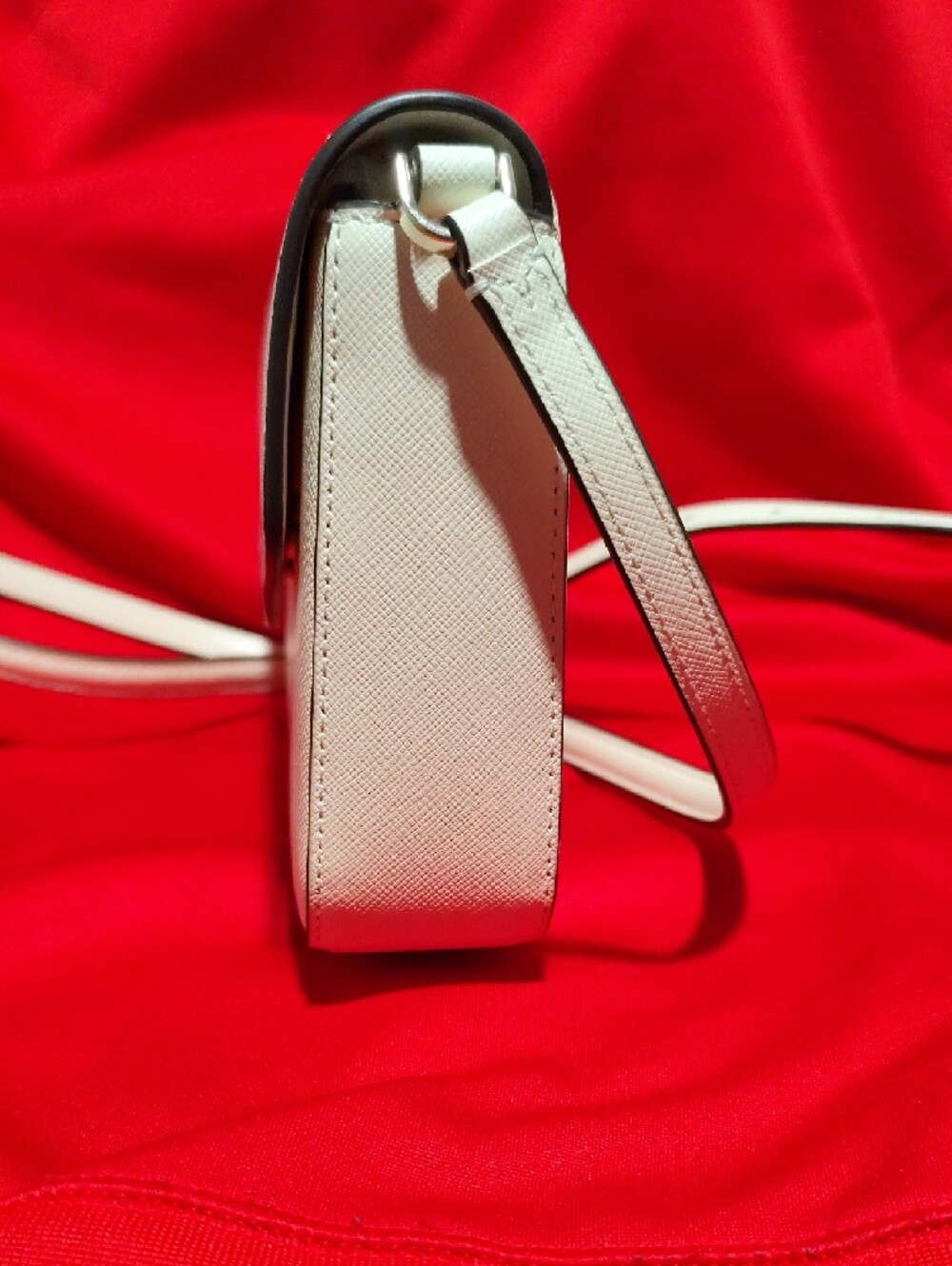 kate spade White Leather Crossbody Envelope Bag - Picture 3 of 9